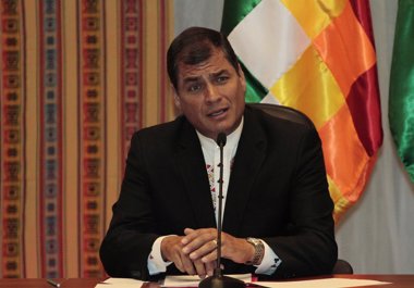 Foto: Correa dará a conocer los cambios en su Gobierno (REUTERS)