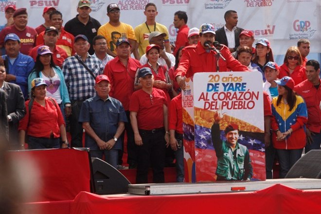 Foto: Maduro promete aplicar "la ley más severa" contra los tres generales golpistas (AVN)