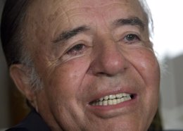 Foto: Procesan al expresidente argentino Carlos Menem (ENRIQUE MARCARIAN / REUTERS)