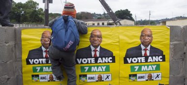Foto: Abren los colegios electorales para las elecciones generales en Sudáfrica (ROGAN WARD / REUTERS)