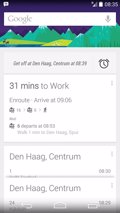 Google Now te avisará de tu parada cuando vayas a trabajar