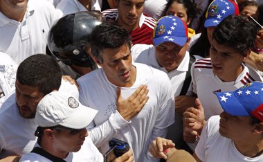 Foto: Leopoldo López difunde un vídeo denunciando la represión del Gobierno de Maduro (REUTERS)