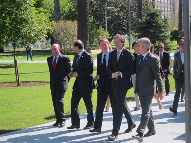 Foto: Inaugurados los nuevos Jardines de Pereda de Santander (EUROPA PRESS)