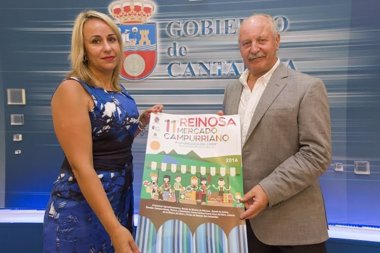 Foto: Unos 40 productores artesanos participan este fin de semana en el XI Mercado Campurriano de Reinosa (GOBIERNO)