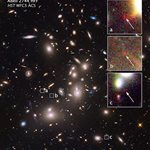Galaxias remotas se esconden tras Abell 2744