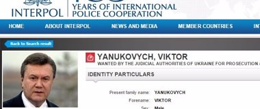 Foto: Interpol incluye al expresidente Yanukovich en su lista de personas buscadas (EUROPA PRESS)