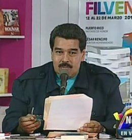 Foto: Maduro arremete contra el "franquista" Rajoy (VTV/EP)