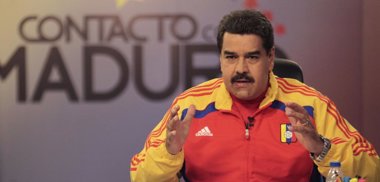 Foto: Maduro amenaza con llevar a instancias internacionales la "ley mordaza" de España (HANDOUT . / REUTERS)