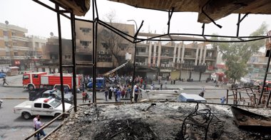Foto: Ascienden a 250 los muertos por el atentado en Karrada (Bagdad) (AHMED SAAD/REUTERS) 