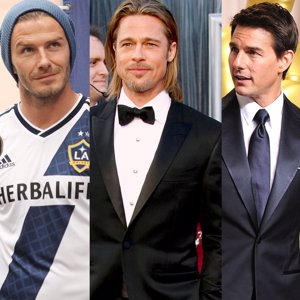 David Beckham, Brad Pitt y Tom Cruise, los papás con más estilo