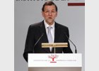 Foto: Rajoy dice que "nadie" debe dudar del compromiso de España con el euro